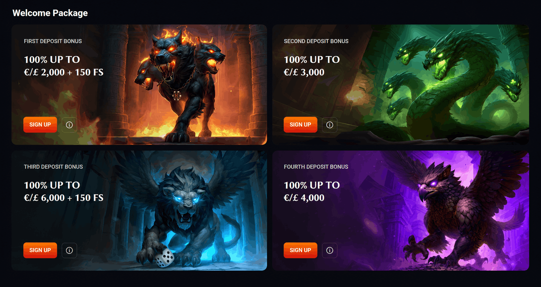 Hadesbet Casino Welcome Bonus – 400% up to €15,000 + 300 Free Spins