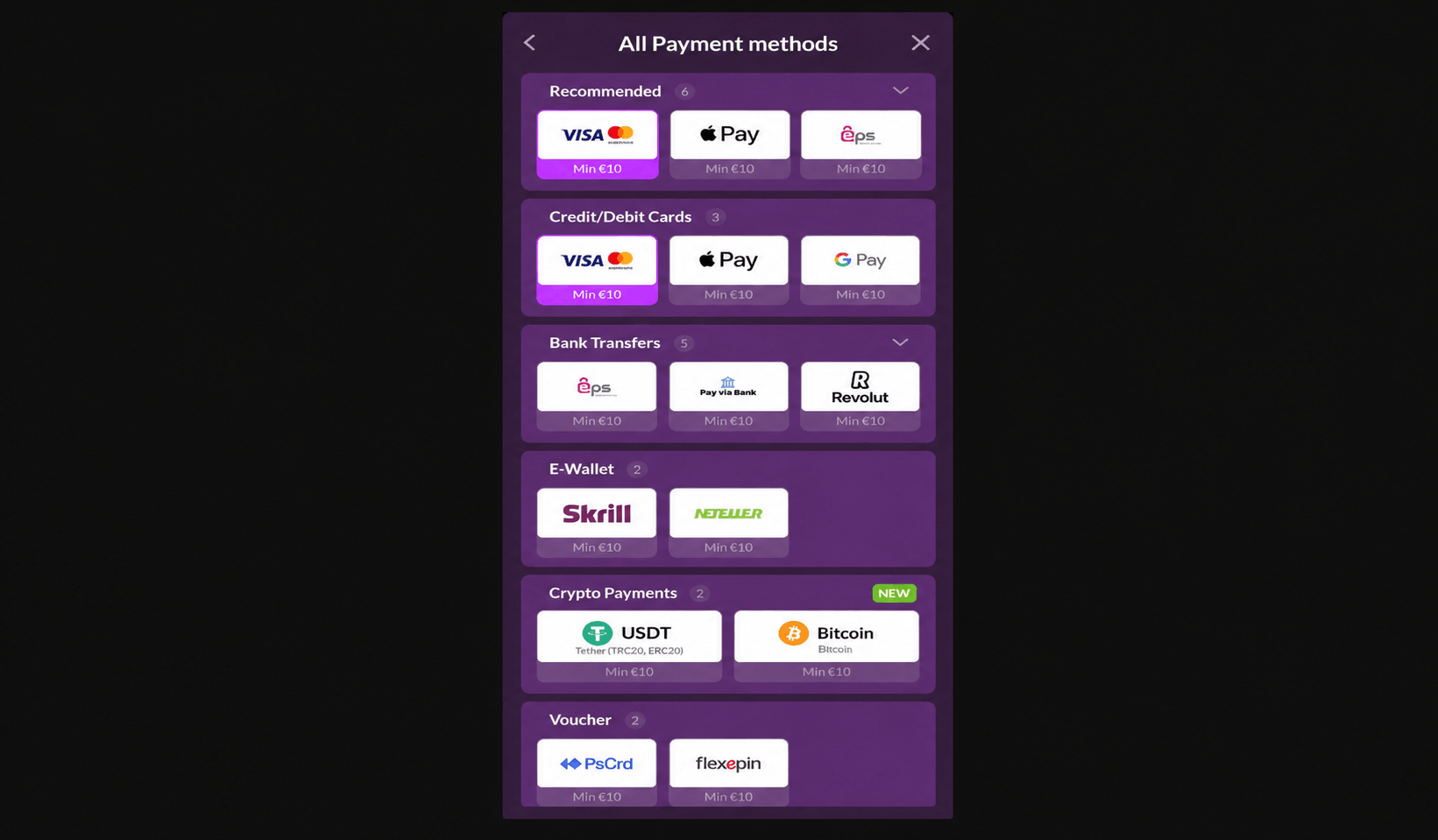 How to Deposit at Slotrave Casino – Payment Methods and Minimum Deposit