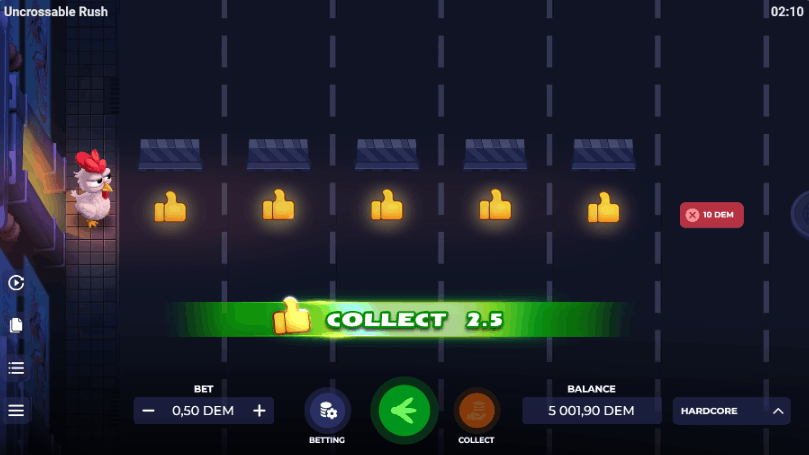 Uncrossable Rush – Crypto Player Review